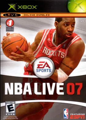 NBA Live 07 (USA) box cover front